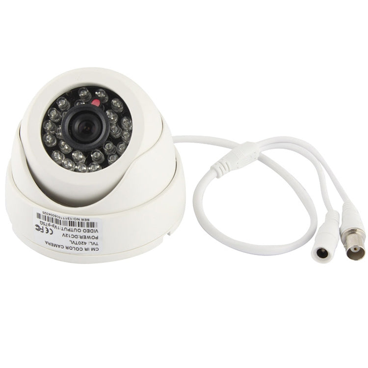 CMOS 420TVL 3.6mm Lens ABS Material Color Infrared Camera with 24 LED, IR Distance: 20m, with 24 LED CMOS 420TVL 3.6mm Lens ABS Material Color Infrared Camera with 24 LED, IR Distance: 20m, with 24 LED